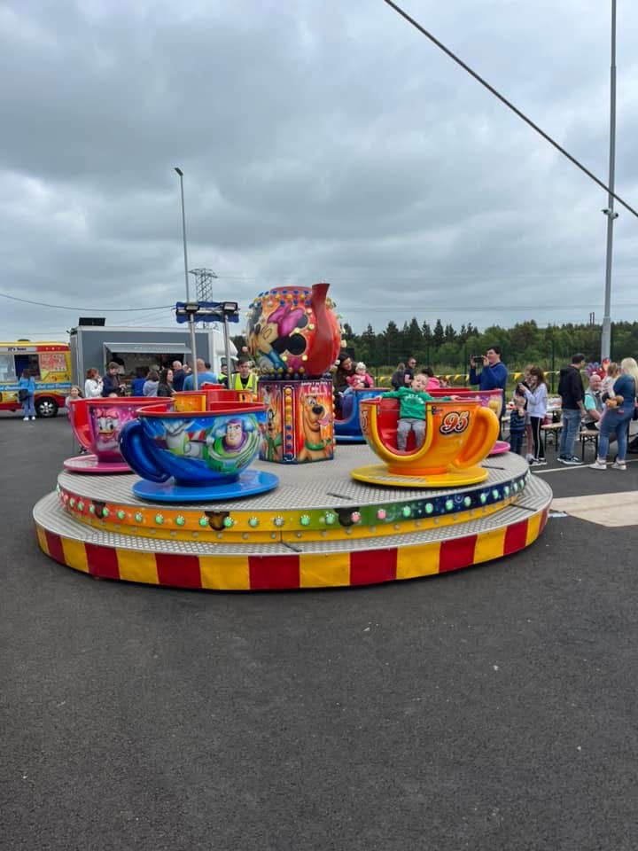 Tea Cup Ride at a Freestyle Amusements event