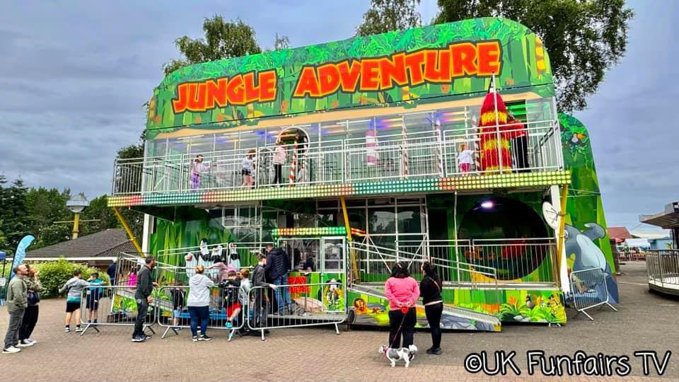 Jungle Adventure at a Freestyle Amusements fairground event