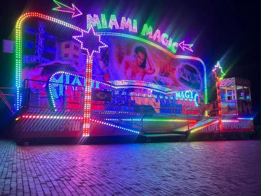 Miami Ride at a Freestyle Amusements fairground event