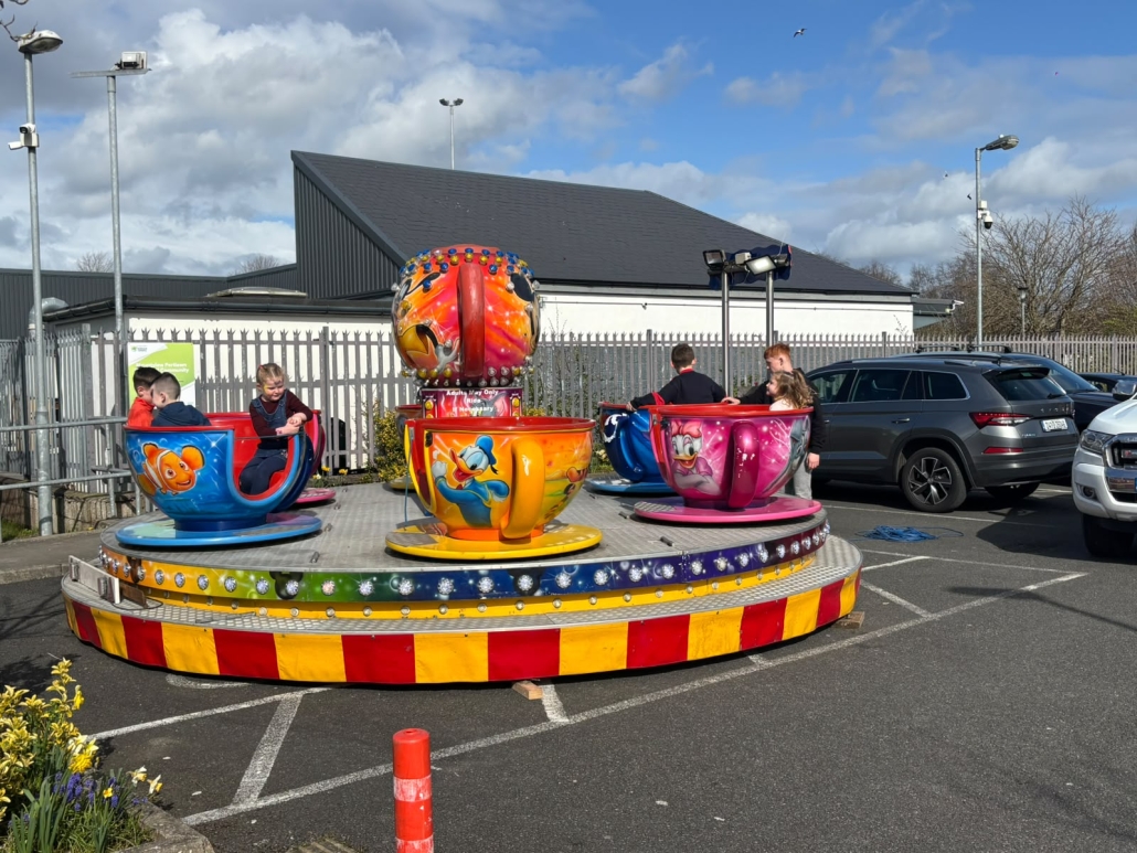 Tea Cup Ride at a Freestyle Amusements fairground event
