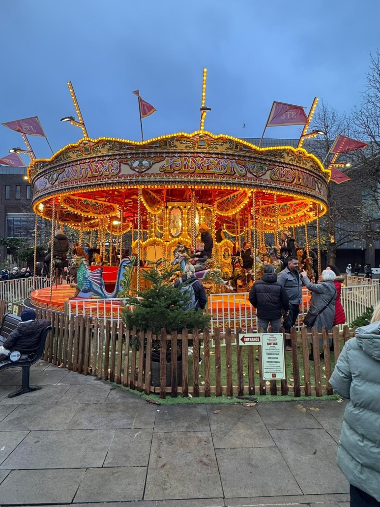Vintage Carousel at a Freestyle Amusements event